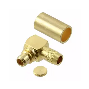 Original PCB Connectors 1-1634002-0 MMCX Connector Plug Male Pin 50 Ohms Free Hanging In-Line Right Angle Solder 116340020