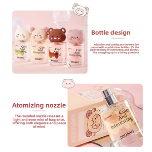 Parfums <span class=keywords><strong>Momo</strong></span> Mignons : Nouvelle Arrivée, Parfum Liquide Floral Fraise Vétiver Citron Agrumes, Légèrement Parfumé, Longue Durée, 30ml - Product Image 3