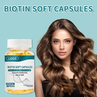 Biotine Super avec Vitamine C et Kératine Végétarienne pour Femmes – Gommes Puissantes pour Cheveux, Peau et Ongles – Suppléments B7 Biotine pour le Cuir Chevelu