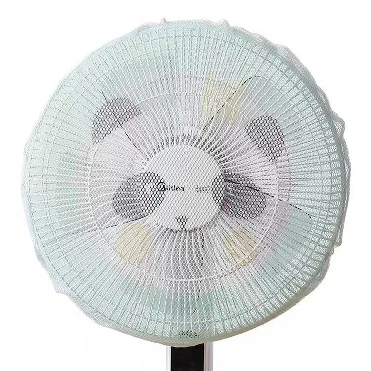 2021 New Animal Design Special Design Widely Used Kids Finger Protection Round Cloth Electric Fan Dust Cover