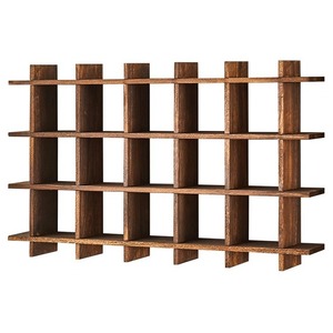 Étagère murale en bois massif multi-niveaux pour tasses à thé, support pour service à thé, pour salon - Product Image 5