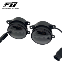 Phare antibrouillard LED double couleur rond 3+1 étanche en gros 33900-TF0-003 CREE 20W pour accessoire de modification de pare-chocs avant de voiture Honda