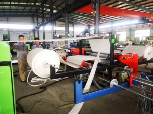 Chất lượng hàng đầu dọc và ngang nhiệt không khí nóng chảy Pe/EPE tấm xốp dày/liên kết/Máy ghép - Product Image 2