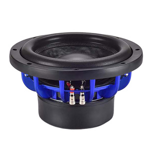 JLD ses aktif hoparlörler 500W mavi sepet krom hoparlör Subwoofer 10 araba ses - Product Image 4