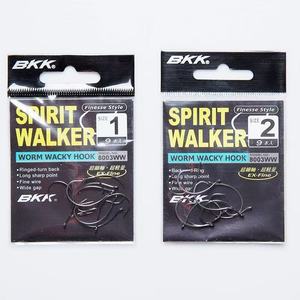 BKK Spirit Walker <b>Worm</b> Wacky Hook Size 1 Ex Fine Wire Bass Fishing Hook Freshwater Lure Fishing - Product Image 2