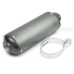 Pot d'échappement de moto de 38 mm avec collier de fixation pour moto tout-terrain de 125 cc, 150 cc, 160 cc, ATV pour Honda, Yamaha, Kawasaki - Product Image 4