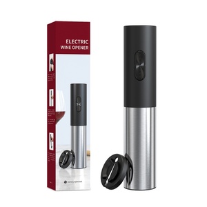 Ouvre-bouteille de vin automatique en acier inoxydable, ouvre-bouteille électrique pour vin rouge - Product Image 1