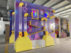 Molino <span class=keywords><strong>de</strong></span> viento <span class=keywords><strong>de</strong></span> pared para niños, <span class=keywords><strong>Museo</strong></span> <span class=keywords><strong>de</strong></span> Ciencia, exhibiciones, área <span class=keywords><strong>de</strong></span> juegos interactiva, zona <span class=keywords><strong>de</strong></span> juegos para niños - Product Image 6