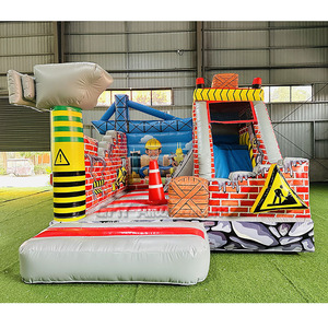 Alquiler de castillos hinchables para fiestas: Castillo Hinchable con Tobogán y Soplador para <span class=keywords><strong>Comprar</strong></span> - Product Image 2