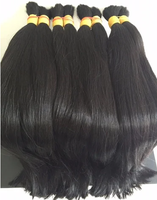Ekstensi Rambut Remy India Berkualitas Tinggi, Donor Tunggal, Premium Grade, Rambut Manusia Alami, Terlaris