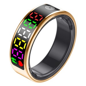 Nouvelle version <span class=keywords><strong>de</strong></span> la bague connectée avec étui <span class=keywords><strong>de</strong></span> charge, connexion sans fil, longue autonomie <span class=keywords><strong>de</strong></span> la batterie, moniteur <span class=keywords><strong>de</strong></span> santé, IP68 - Product Image 2