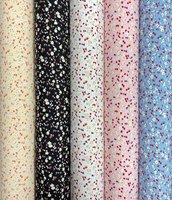 Tissé Motif Floral 95% Polyester 5% Spandex Spandex Tissu pour Vêtements Femmes Robe Vêtements