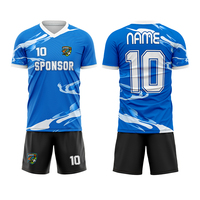 Ensemble de maillots de football unisexes pour la compétition et l'entraînement, respirant, anti-bactérien, à séchage rapide, uniformes de football