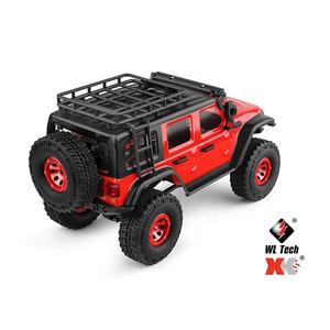 WLtoys 2428 1/24 Mini <span class=keywords><strong>voiture</strong></span> RC 2.4G avec lumières LED 4WD modèle de véhicule tout-terrain télécommande mécanique électrique camionnette - Product Image 4