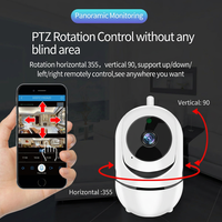 Cámara de Seguridad Inteligente TUYA Multiusos para el Hogar con Visión Nocturna, Detección de Movimiento y Control por Aplicación, Fácil Instalación