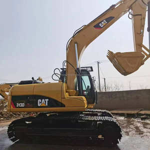 Excavatrice sur chenilles Cat313D de Caterpillar d'occasion en bon état, machine d'excavation 13Ton, CAT313 312 315 320 - Product Image 4