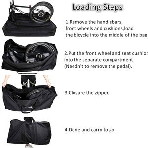 <span class=keywords><strong>Bolsa</strong></span> de viaje para bicicleta de montaña, estuche de transporte de 26 a 27,5 pulgadas para almacenamiento - Product Image 4