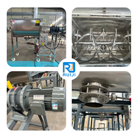 Mezcladora de Gránulos de Cemento y Premezcla para Alimento Animal (100 Kg, 200 Kg, 500 Kg, 1000 Kg) y Mini Mezcladora Horizontal de Alimento para Venta en China