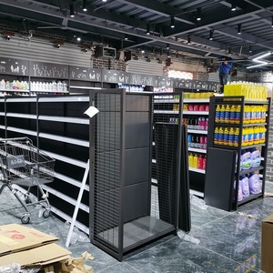 Estanterías de <span class=keywords><strong>Vitrina</strong></span> Blancas para Supermercados, Estantes para la Venta de Productos de Abarrotes, Alimentos, Tiendas de Conveniencia, Equipamiento para Tiendas de Abarrotes - Product Image 5