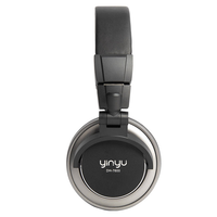 Casque de jeu Yinyu DH7600, casque de jeu supra-auriculaire avec micro, pliable, pour studio, podcast, monitoring