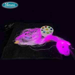 Fibre Optic <strong>Light</strong> <strong>up</strong> <strong>Star</strong> Sensory Carpet with <strong>Light</strong> Source - Product Image 2