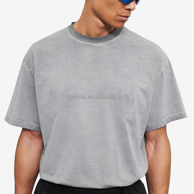 Heavyweight Oversized Washed Custom T-Shirt