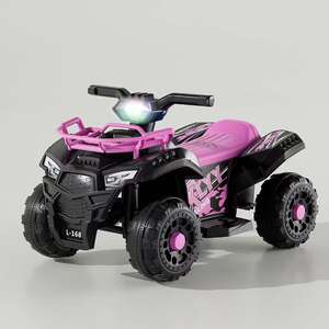 Günstiges Elektrisches Vierrad-Spielzeugauto für Kinder von 2-5 Jahren 6V4.5 Batterie 380W Motor Elektroautos für Babys - Product Image 1