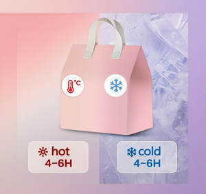 Bolsas de Compra Reciclables al por Mayor, No Tejidas, para Alimentos, Café, Té, Bebidas Lácteas, Bolsas de Mano para Leche, Pizza, Sándwiches, Galletas - Product Image 4