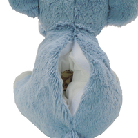 Jouets chauffants personnalisés Éléphant en peluche jouet chauffant jouet animal en peluche
