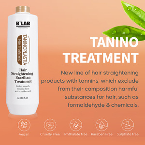Private Label Nano <strong>Hair</strong> Smoothing <strong>Cream</strong> Formaldehyde Free <strong>Hair</strong> <strong>Straighten</strong> Nano Keratin Therapy Taninoplastia Keratin Treatment - Product Image 3