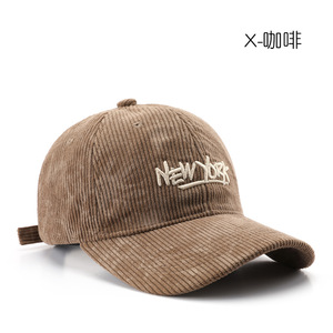 <span class=keywords><strong>Gorra</strong></span> de Béisbol de Pana de Alta Calidad con Bordado 3D, Ajustable, Estilo Dad Hat con Patrón de Letras de Nueva <span class=keywords><strong>York</strong></span> para Uso en Exteriores - Product Image 2