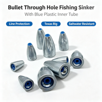 Plombs de pêche en alliage anti-rouille sans plomb, écologiques et durables, pour eau douce et eau salée, formes balle 3.5g, 5g, 7g, 10g, 14g, 20g