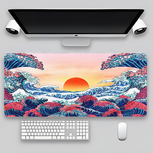 Desk <strong>Mat</strong> Ergonomic <strong>Mouse</strong> Pads Wrist Rest Keyboard Mousepad <strong>Custom</strong> logo Mauspad - Product Image 4