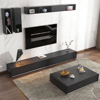 Salon table basse moderne et ensemble de meuble tv