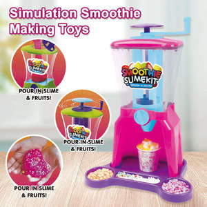 Ensemble de cuisine miniature pour bébé, machine à crème glacée DIY, jeu de simulation, nourriture en plastique, kit de slime DIY - Product Image 2