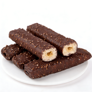 Wholesale Wafer Chocolate Bar <strong>Biscuits</strong> Chocolate Crispy <strong>Rice</strong> Coated Peanut Butter Filled Wafer Stick Cocoa Butter Energy Stick - Product Image 3