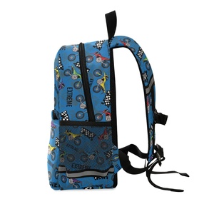 <b>Large</b> Capacity Custom Cartoon Print 11inches Custom Travel <b>Backpack</b> Fashionable Zipper Closure for <b>School</b> Boys and Girls - Product Image 2