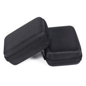 Custom Oxford Cloth Portable Black EVA Hard Shell Tool Case Shockproof Travel <b>Storage</b> <b>Bag</b> with <b>Zipper</b> & Mesh Pocket - Product Image 5