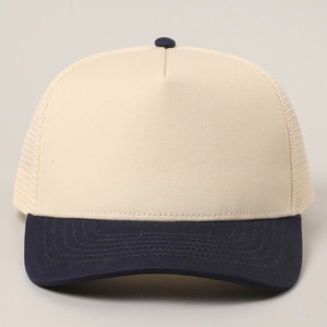 Gorra de camionero Snapback en blanco, gorra de camionero ajustable de dos tonos, gorra de camionero Snapback de malla de verano, Gorra lisa en blanco, Gorra con parche OED/ODM - Product Image 6