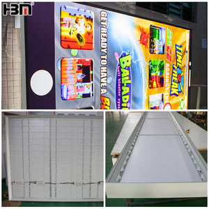 Profils en aluminium pour caissons lumineux, cadre de caisson lumineux en tissu, aluminium pour <span class=keywords><strong>les</strong></span> panneaux publicitaires lumineux - Product Image 2