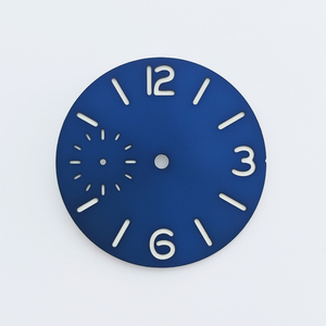 Montre pour homme à cadran lumineux personnalisé de 37mm avec mouvement à remontage manuel 6497 ST3600 propre logo matériau en cuivre stérile - Product Image 6