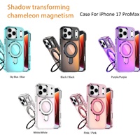 Coque de protection antichute en TPU avec motif animal pour iPhone 18 Pro Max, compatible avec support magnétique pour iPhone 17 Pro et iPhone 15 Pro Max