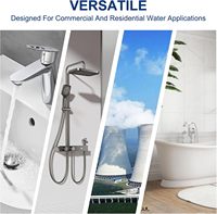 Robinet mélangeur thermostatique en laiton à raccord rapide pour plomberie, compatible