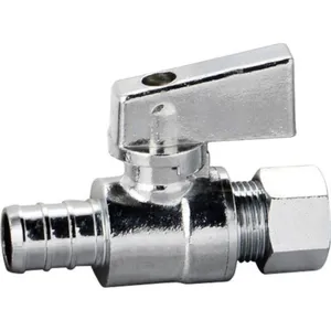 Wholesale 1/4 Turn OD x OD Straight Supply Stop Valve Suppliers