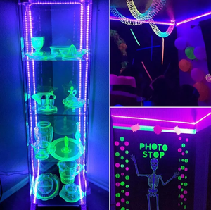 Illuminazione Cove striscia <span class=keywords><strong>LED</strong></span> SMD2835 nastro <span class=keywords><strong>Led</strong></span> luce DC5V/12V/24V germicida viola WS2812B 395nm alluminio DC 12V Luces <span class=keywords><strong>Led</strong></span> COB 800 85 - Product Image 6