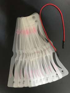 Pas cher prix 12 ensembles dans un sac pochoirs de maquillage de conception mixte pour la peinture en gros timbres à sourcils pour les débutants en maquillage - Product Image 5