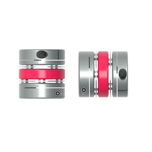 Acoplador de tornillo de bola de acoplamiento de flor de ciruelo de eje flexible de aluminio y motor paso a paso - Product Image 4