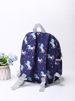 Sac à dos scolaire tendance imprimé Pegasus pour adolescents, sac à dos personnalisé avec logo, sac de voyage durable de haute qualité pour enfants, vente en gros OEM ODM