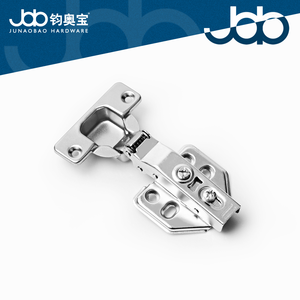 Bisagras <span class=keywords><strong>de</strong></span> Acero Inoxidable JOB <span class=keywords><strong>de</strong></span> Superposición Completa con Cierre Suave para Gabinetes <span class=keywords><strong>de</strong></span> <span class=keywords><strong>Cocina</strong></span>, Bisagra Oculta <span class=keywords><strong>de</strong></span> 105 mm para Puertas con Marco Frontal - Product Image 1