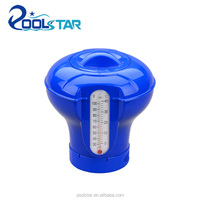 Distributeur de produits chimiques intérieur/extérieur 3 \ "avec thermomètre PPS/PP Spa Float Device Swimming Pool Tools
